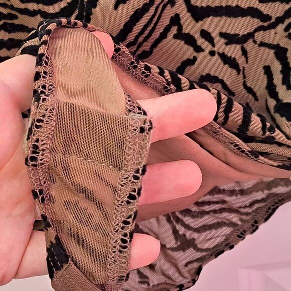 Fashion Nova Women's Plus Size Caught Between You Mesh Bodysuit 3X NWT - Picture 8 of 9